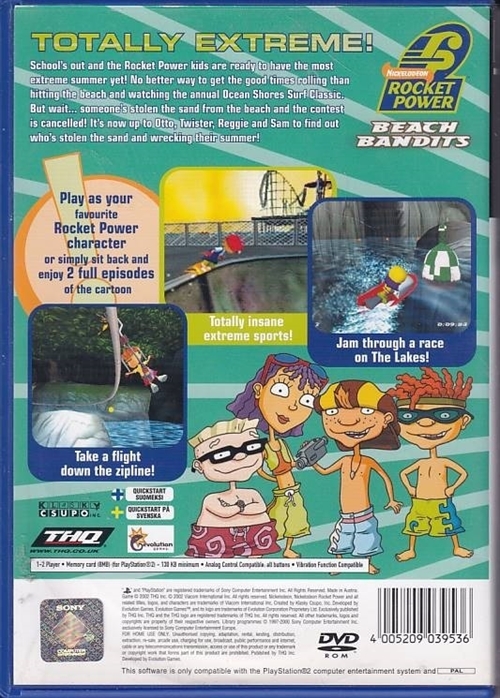 Rocket Power Beach Bandits - PS2 (B Grade) (Genbrug)
